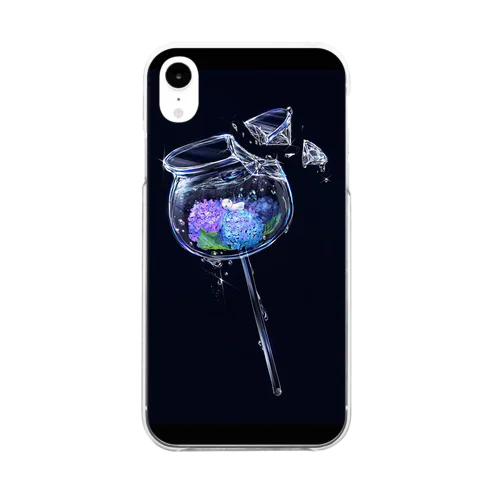 梅雨のりんご飴 Clear Smartphone Case