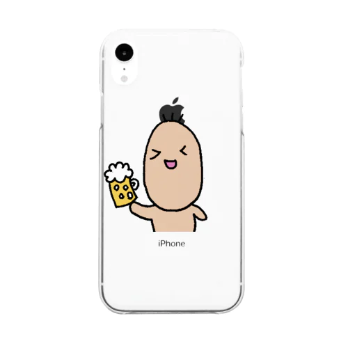 乾杯！こむぎたん。 Clear Smartphone Case