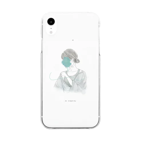 夏． Clear Smartphone Case