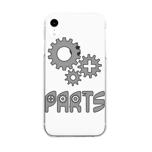 PARTS クリアスマホケース