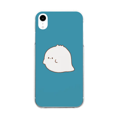 ブルーちゃん Clear Smartphone Case