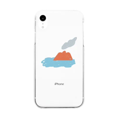 桜島　Mt.Sakurajima Clear Smartphone Case