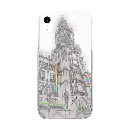 ミュンヘン新市庁舎 Clear Smartphone Case