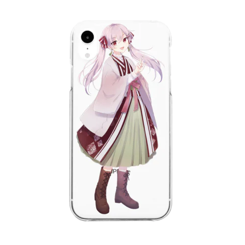 和服ツカサ Clear Smartphone Case