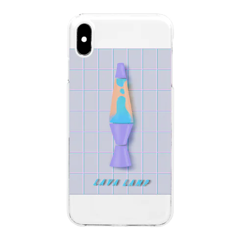 ラバランプ Clear Smartphone Case