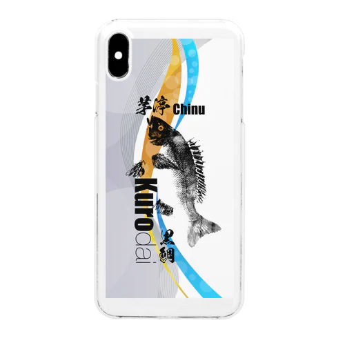 チヌ魚拓スマホケース002 Clear Smartphone Case