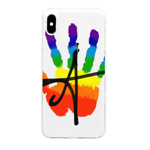 QUEER HAND Clear Smartphone Case