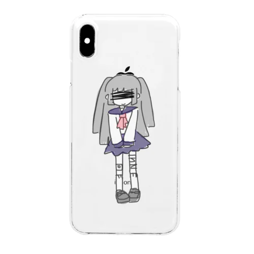 メンヘラじゃないもん Clear Smartphone Case