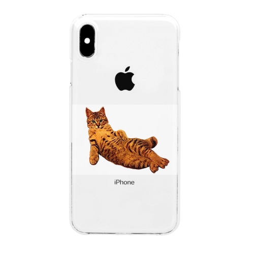 Elegant Cat ③ Clear Smartphone Case