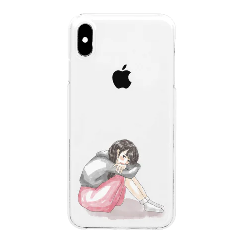 ねぇ Clear Smartphone Case