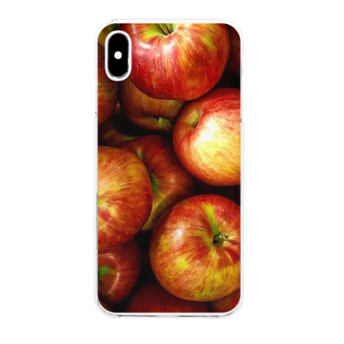 Apple紅 Clear Smartphone Case