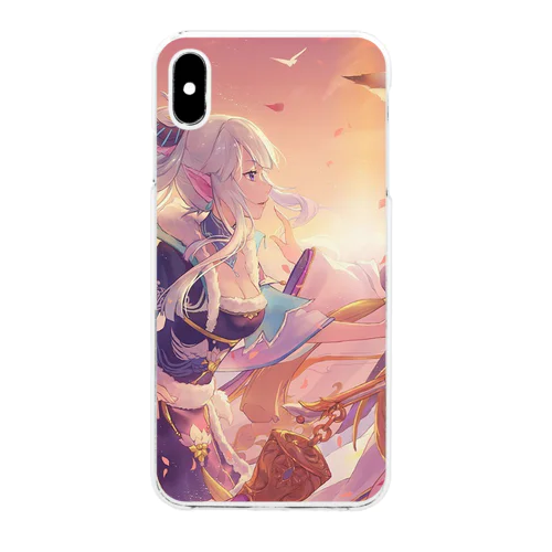  アニメの女の子 Clear Smartphone Case