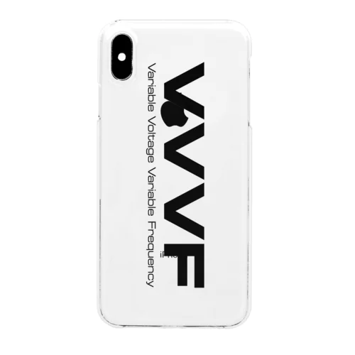 鉄道 VVVF クリアiPhoneケース（Ⅹ系列まで） Clear Smartphone Case