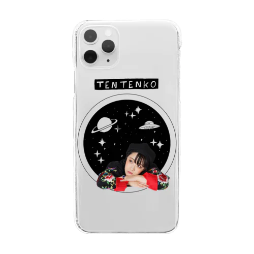 テンテンコ お絵かきシリーズ ~✰宇宙✰~ Clear Smartphone Case