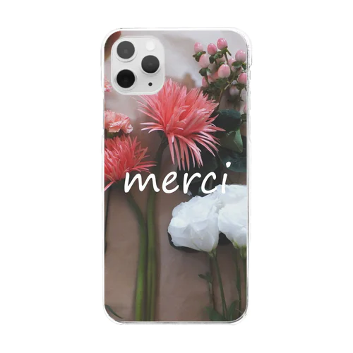 fleur,メルシー！ Clear Smartphone Case