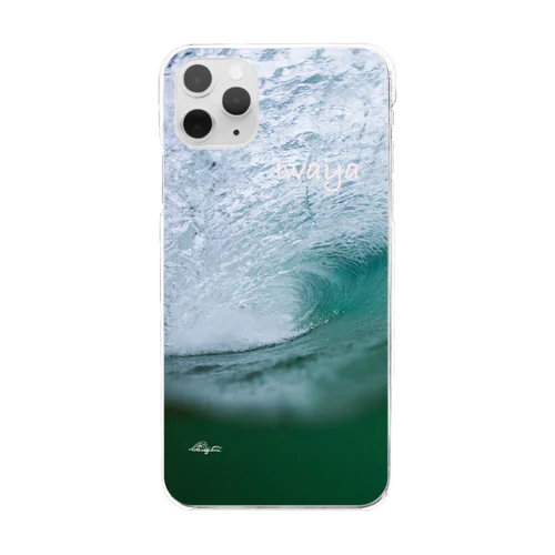 IWAYA ONE DAY WAVE No2 Clear Smartphone Case