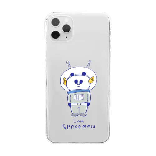 ゆめはうちゅうひこうし Clear Smartphone Case