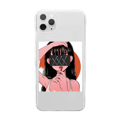 【XXX】 Clear Smartphone Case