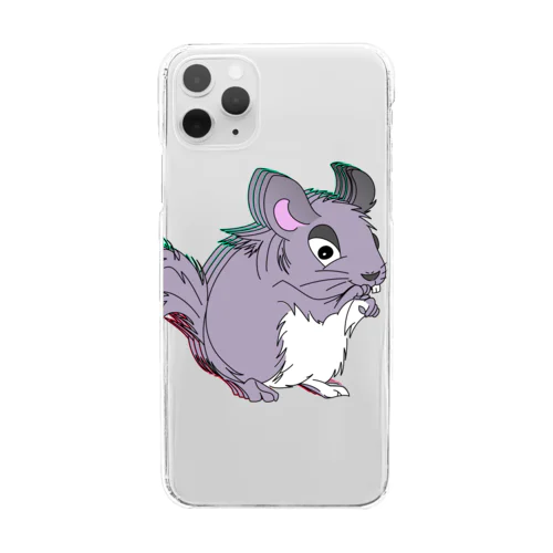 NAUGHTY CHINCHILLA Clear Smartphone Case