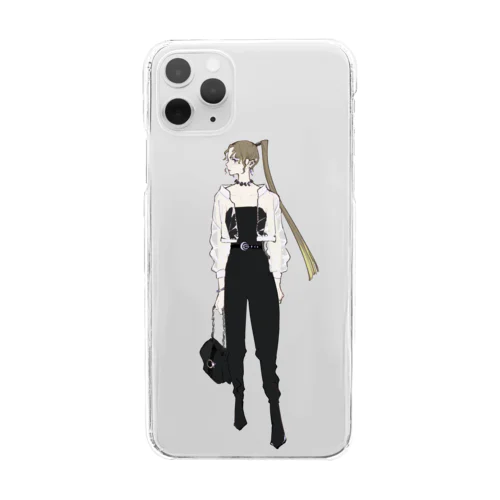 モード系女子／クリアtype Clear Smartphone Case