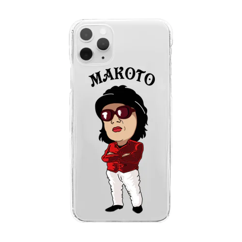 makoto 50th Clear Smartphone Case