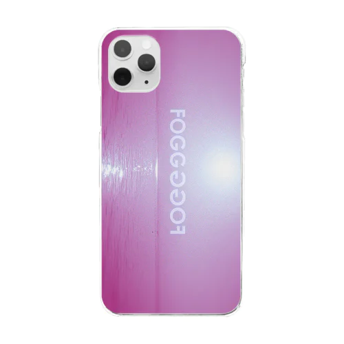 FOGGFOGG shopname Clear Smartphone Case