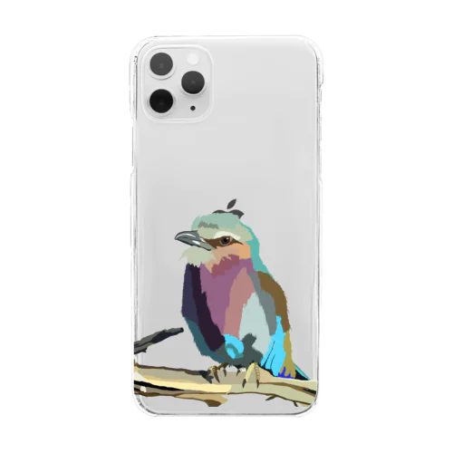 トリ・バード Clear Smartphone Case