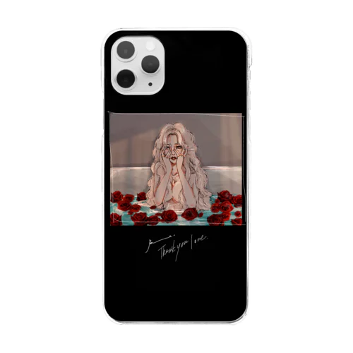 Rose Clear Smartphone Case