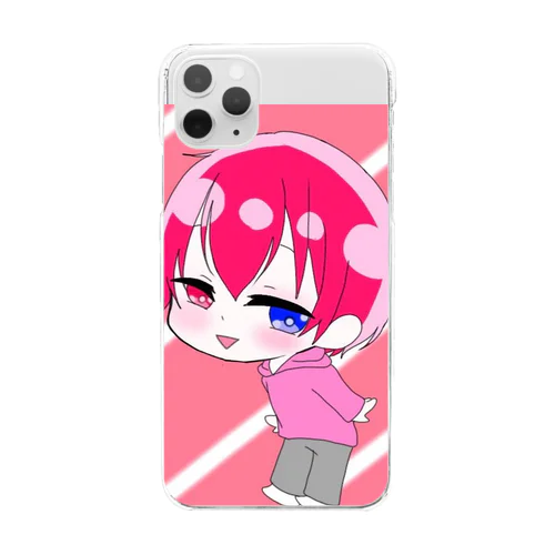 公式ゆずは Clear Smartphone Case