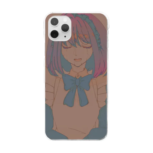 ﾒｲﾄﾞﾛｲﾄﾞ Clear Smartphone Case