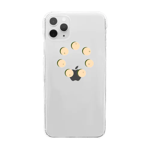 nuit36.5 aw2020 Clear Smartphone Case