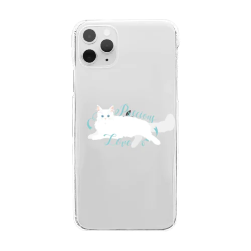 寵愛のお姫さま/ティファニーブルー Clear Smartphone Case