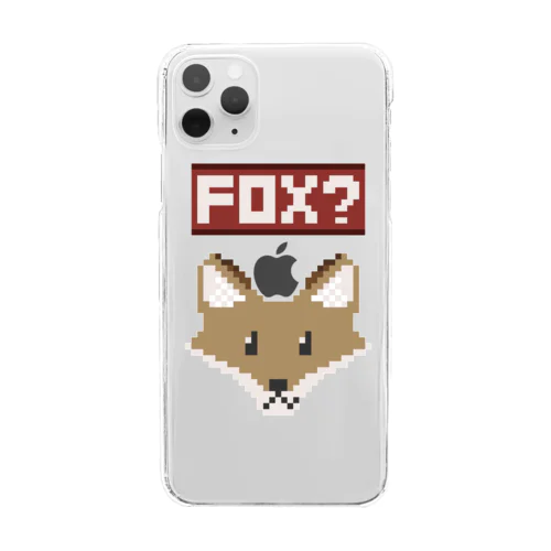 FOX？/clear Clear Smartphone Case