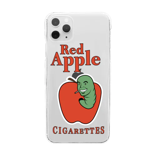 Red Apple Cigarettes クリアスマホケース