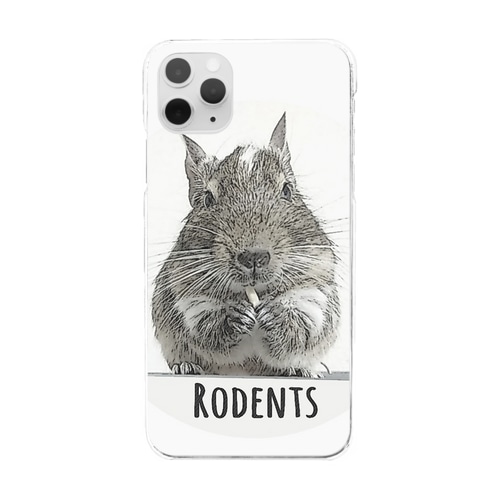 Rodents デグー　 Clear Smartphone Case