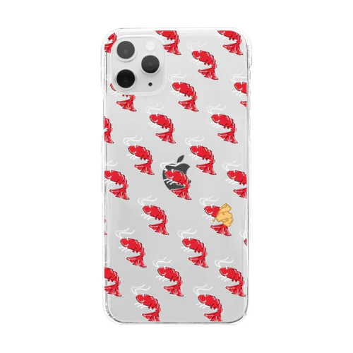 タイでエビを釣る【たい(nomal)】 Clear Smartphone Case