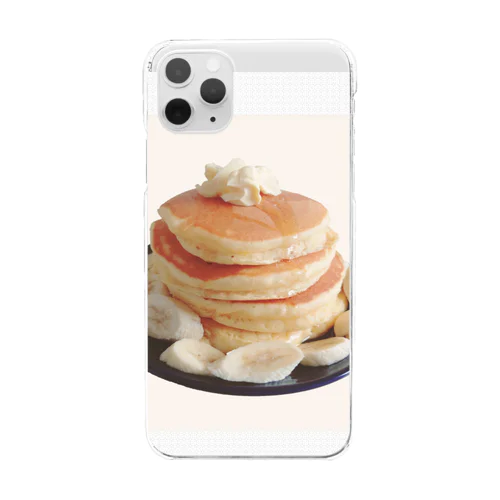 ホットケーキ Clear Smartphone Case