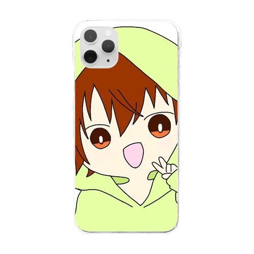 あじゅま Clear Smartphone Case