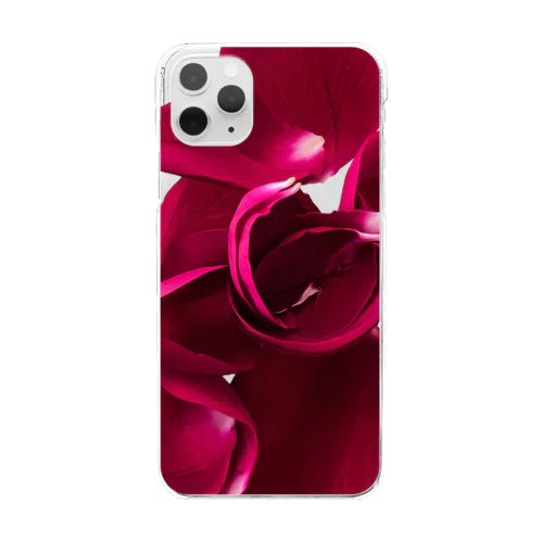 ROSE PETALS Clear Smartphone Case