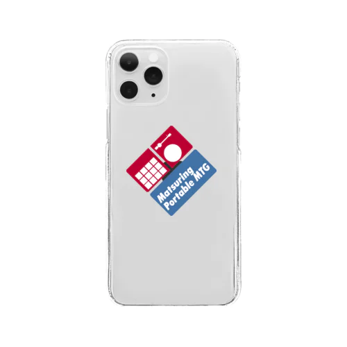 マツリングポータブルMTG Clear Smartphone Case