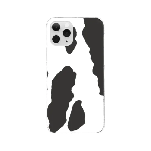 牛柄 Clear Smartphone Case