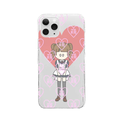 メイドちゃん萌♡ Clear Smartphone Case