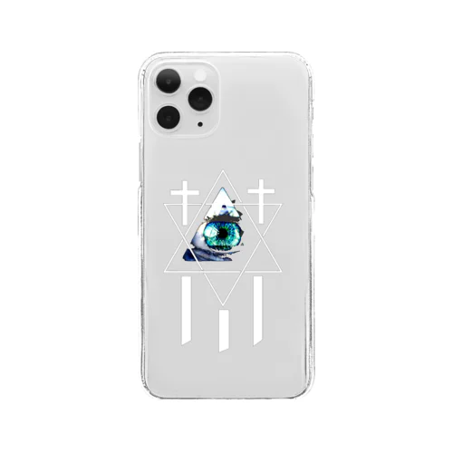 ヘキサグラムeye Clear Smartphone Case