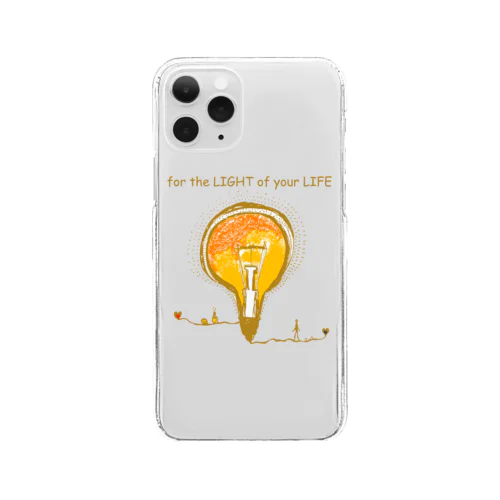 for the LIGHT of your LIFE Clear Smartphone Case