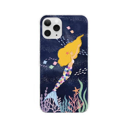 Night Sea Clear Smartphone Case
