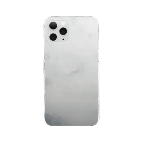 6月27日の雲 Clear Smartphone Case