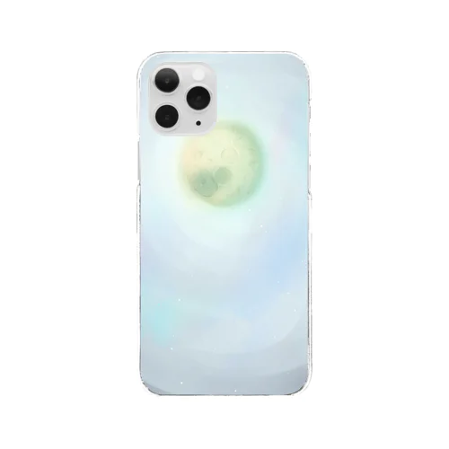 小さな星屑と月 Clear Smartphone Case