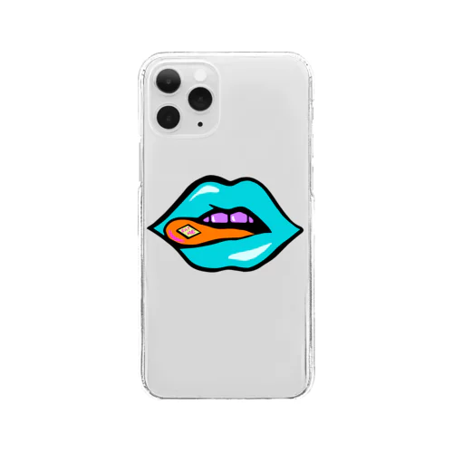 EAT ME♡　唇 LIP Clear Smartphone Case