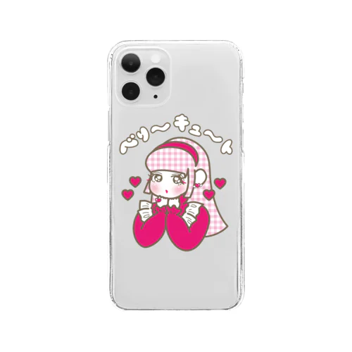 ベリ～キュート♥なおとめちゃん Clear Smartphone Case