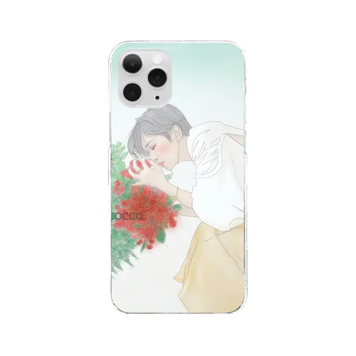 ダンサーシリーズ　1 「花の香り」 Clear Smartphone Case